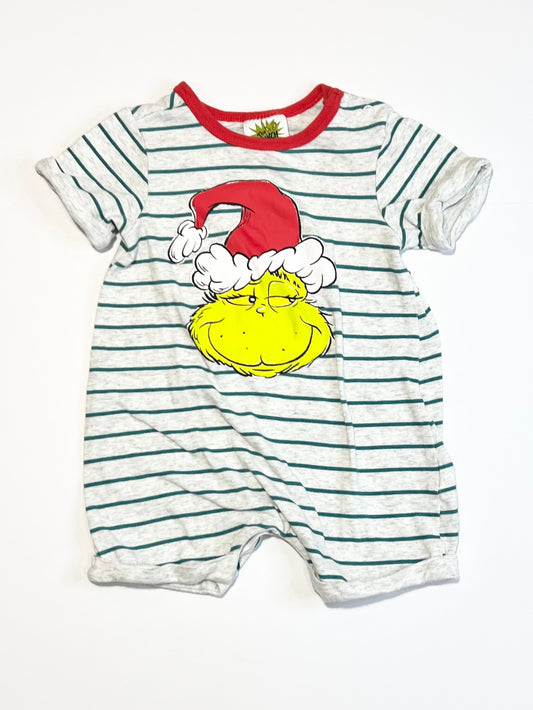 The Grinch romper - Size 00