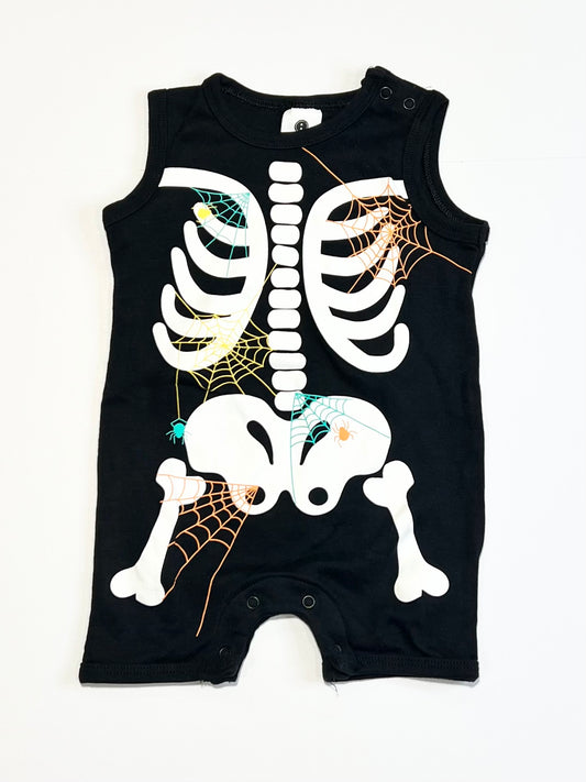 Skeleton romper - Size 00