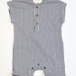 Striped jersey romper - Size 00