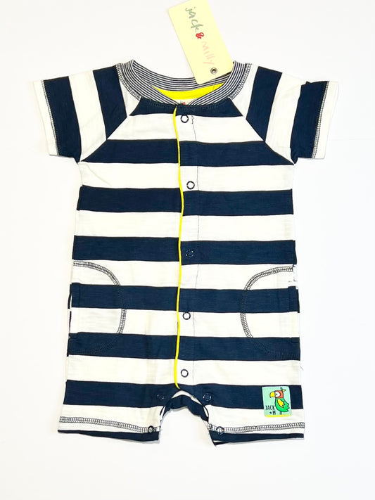 Striped romper brand new - Size 00