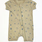 Ribbed zip romper - Size 00