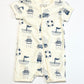 Bears zip romper - Size 00