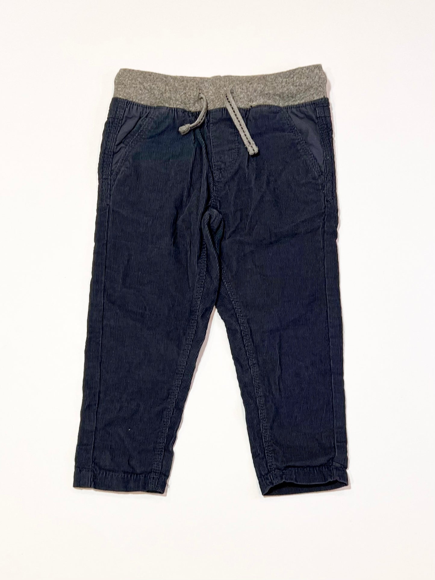 Navy corduroy pants brand new - Size 2
