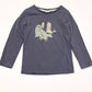 Grey animals top - Size 2