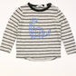 Striped dinosaur top - Size 2