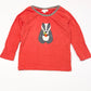 Red badger top - Size 2