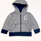 Striped zip hoodie - Size 2