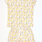 Ribbed floral pyjamas - Size 5