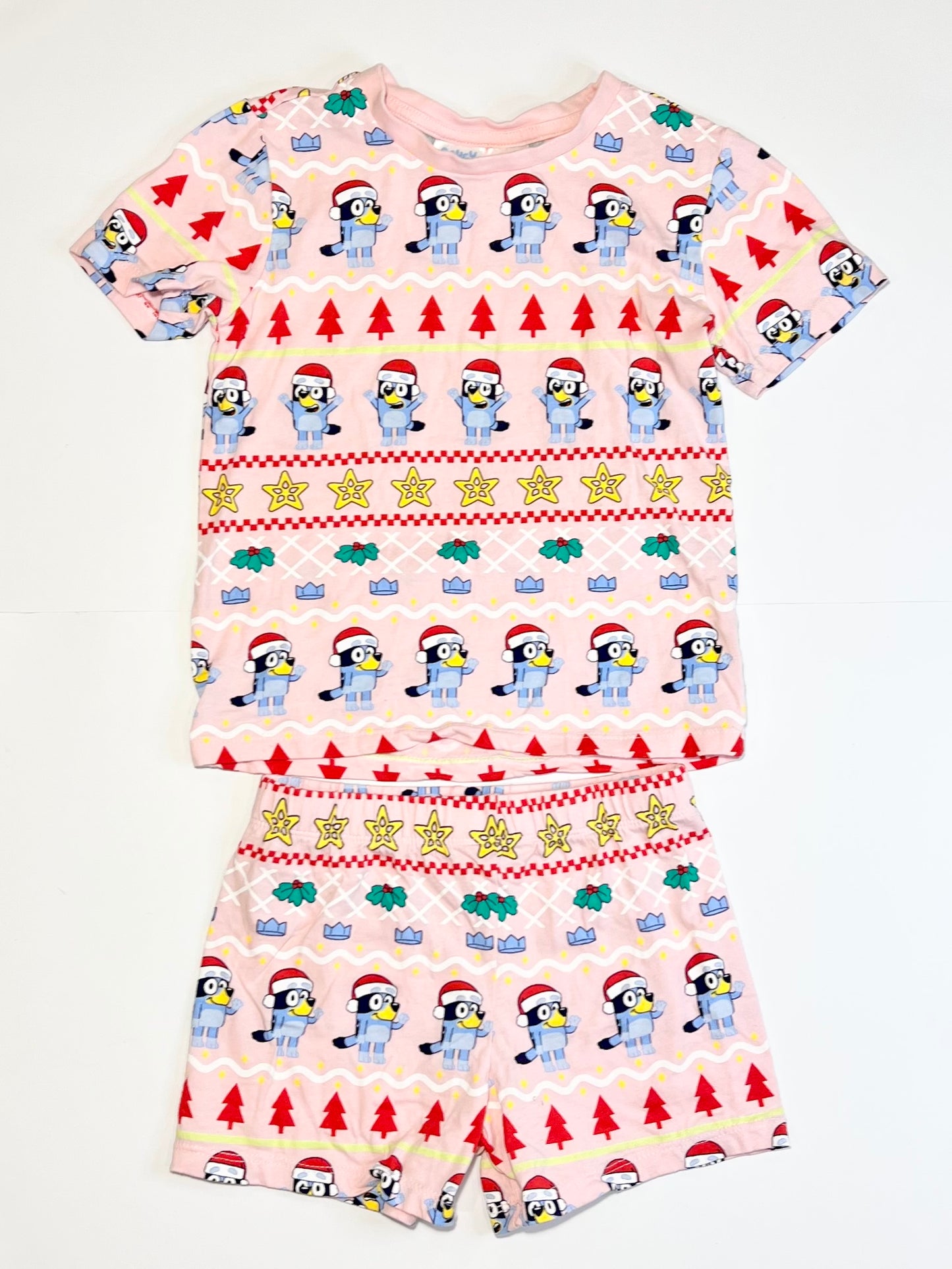 Christmas Bluey pyjamas - Size 5