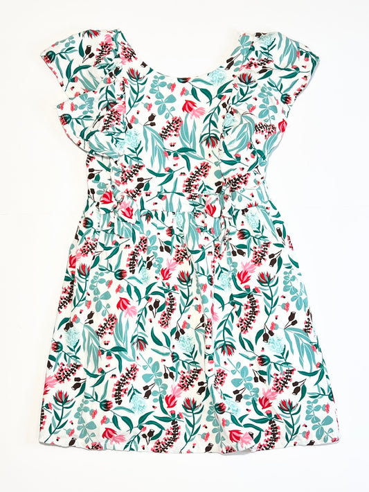 Leafy viscose dress - Size 5