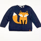 Navy fox jumper - Size 2