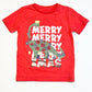 Christmas dino tee - Size 4
