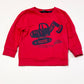 Red digger sweater - Size 2-3