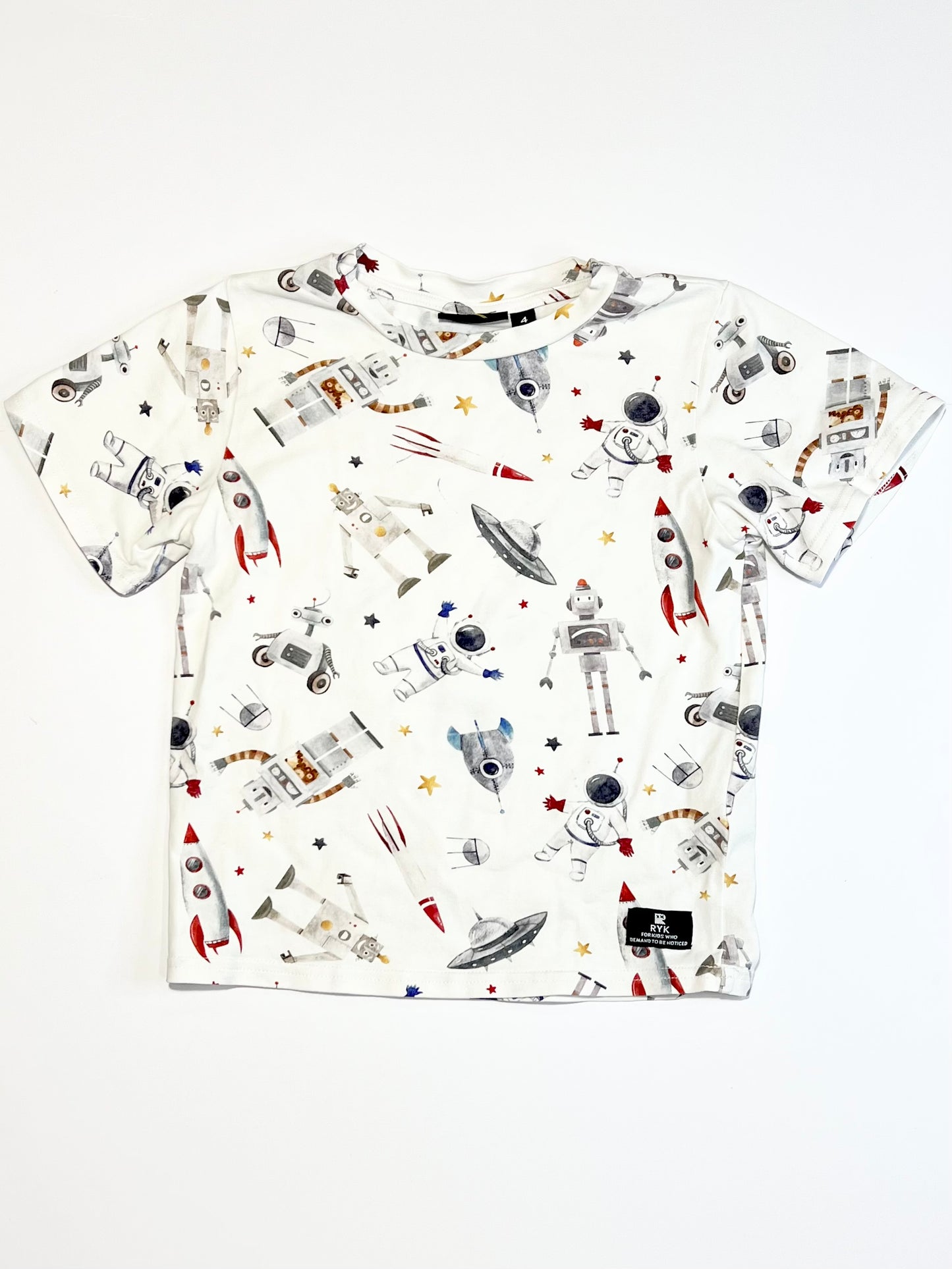 Robots jersey tee - Size 4