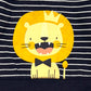 Striped lion sweater - Size 2