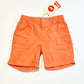 Orange cotton shorts brand new - Size 3