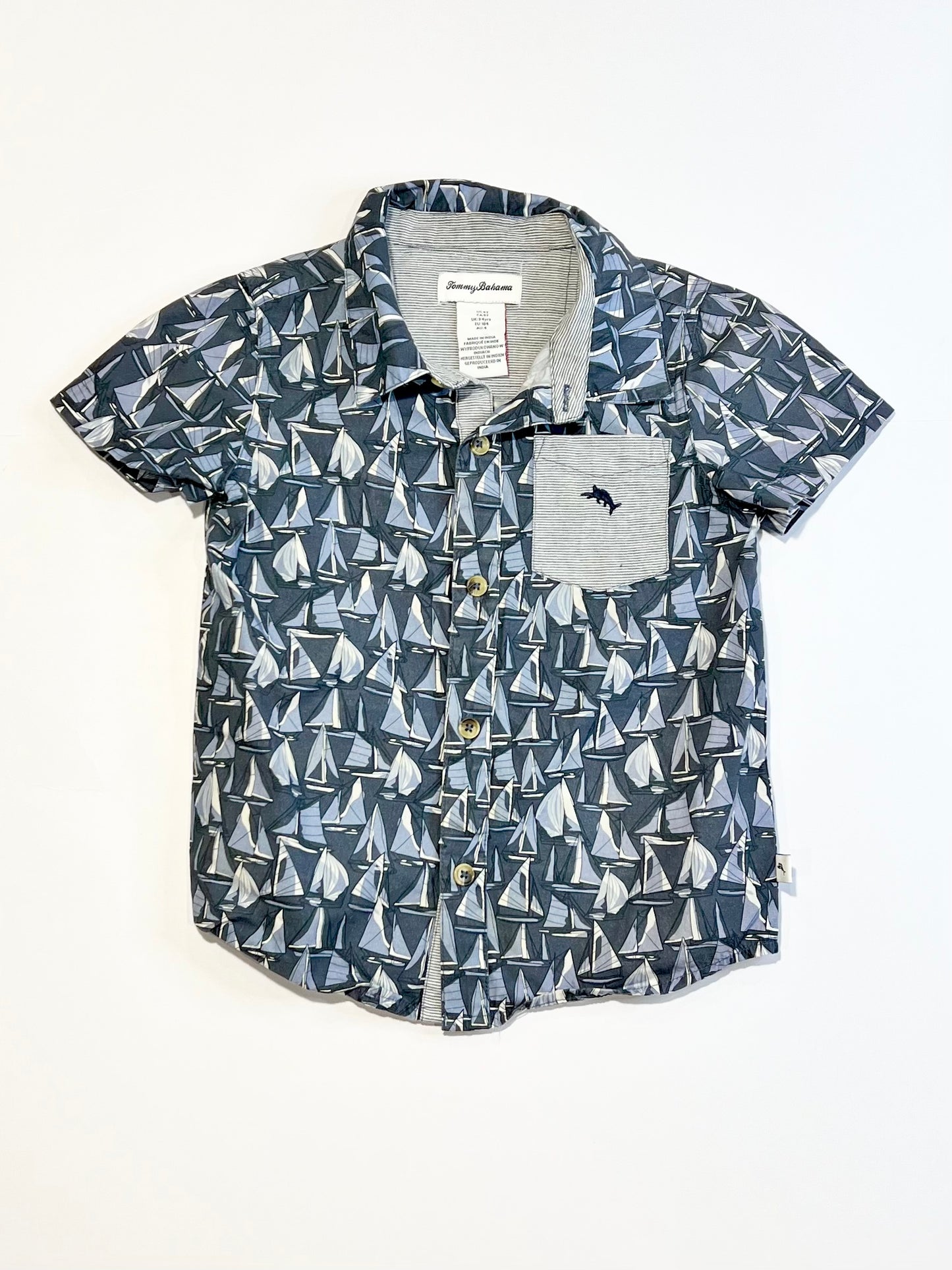 Sailboats shirt - Size 3-4