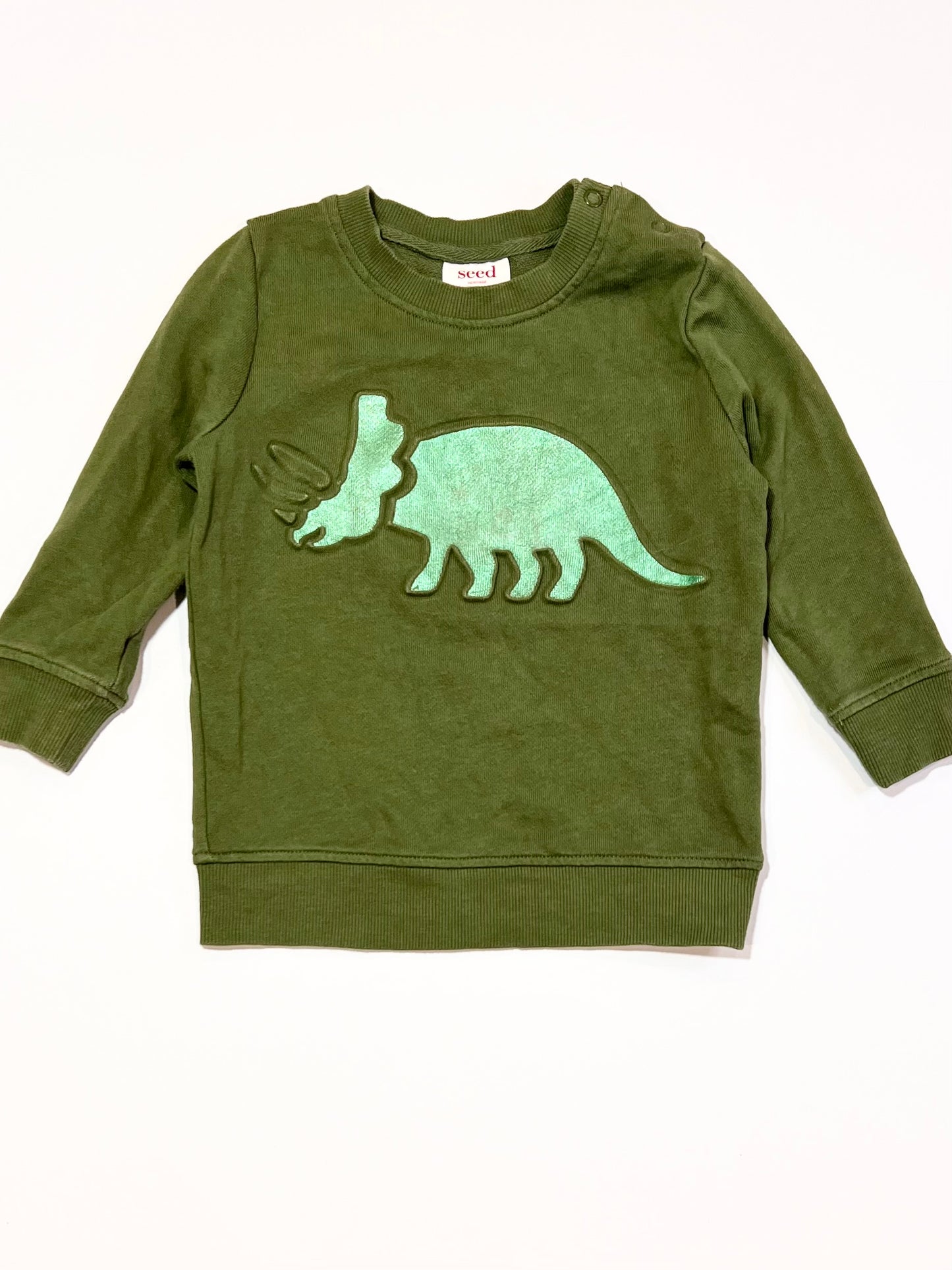 Green steggy sweater - Size 2