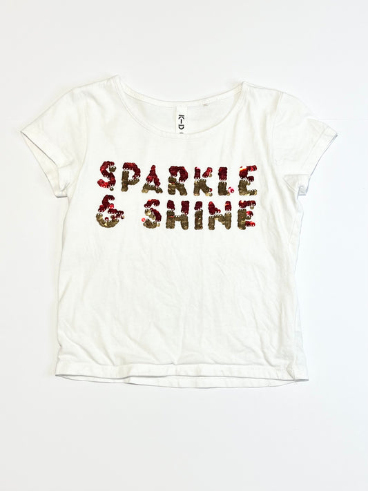Sequined tee - Size 4