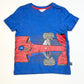 Blue race car tee - Size 3