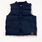 Navy puffer vest - Size 2