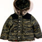 Camoflauge puffer jacket - Size 2-3