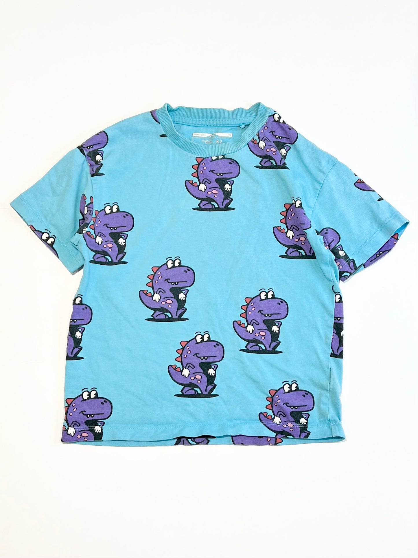 Purple dinos tee - Size 3-4