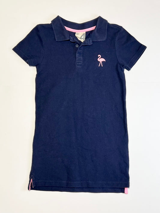Navy polo dress - Size 4