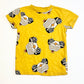 Yellow police cars tee - Size 3-4