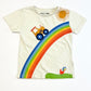 Rainbow farm tee - Size 3-4