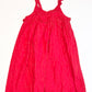 Red striped dress - Size 4