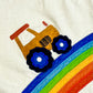 Rainbow farm tee - Size 3-4