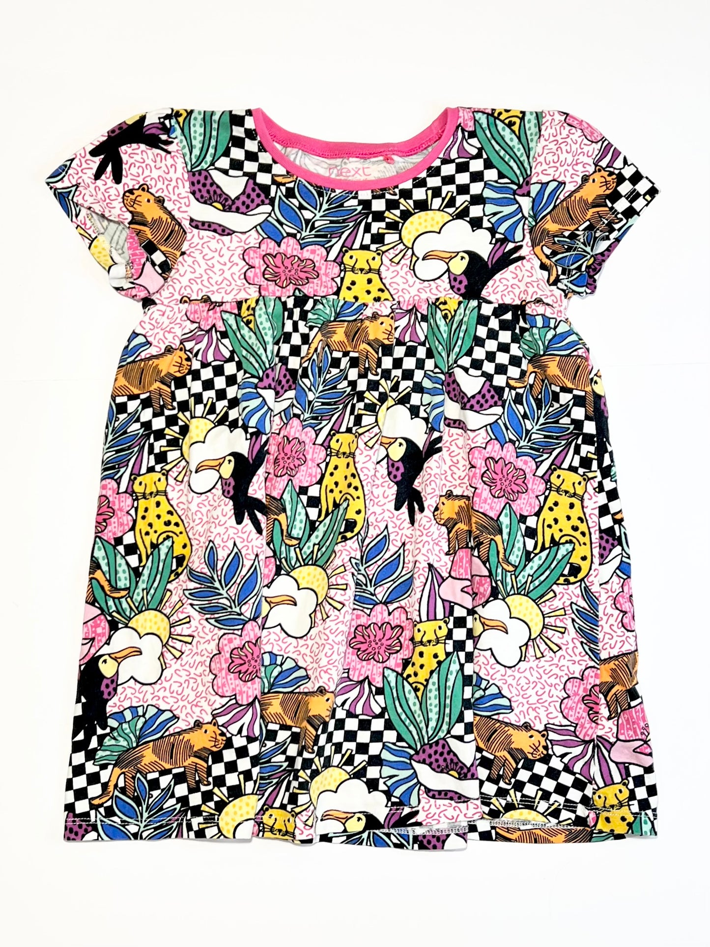 Jersey animals dress - Size 4-5