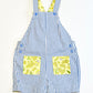 Striped overalls - Size 4