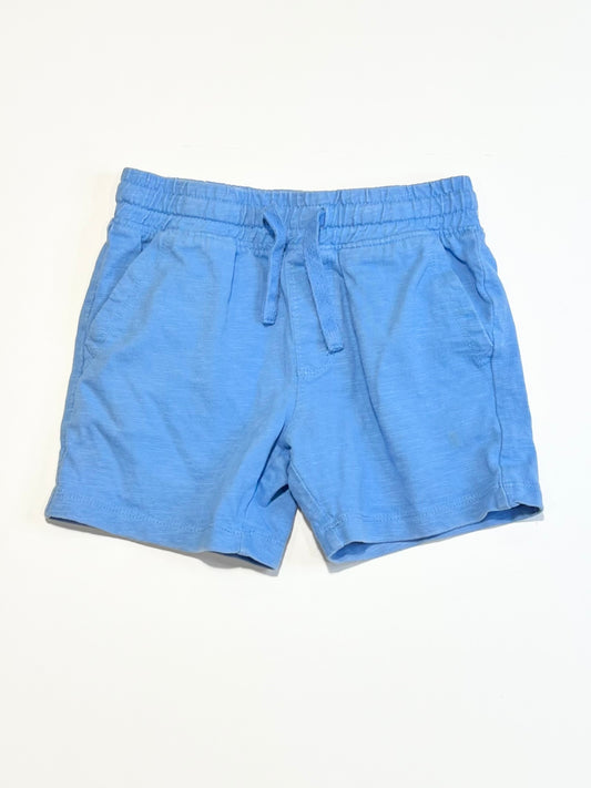 Blue sweat shorts - Size 3