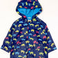 Monster trucks rain jacket - Size 2