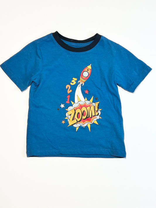 Ribbed rocket tee - Size 3