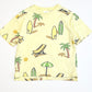 Yellow palms tee - Size 3-4