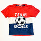 Sequined soccer ball tee - Size 4-6