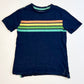 Navy striped tee - Size 4