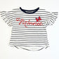 Striped Minnie tee - Size 3