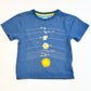 Blue planets tee - Size 4