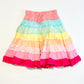 Rainbow tiered skirt - Size 3