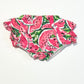 Watermelon ruffle nappy cover - Size 00