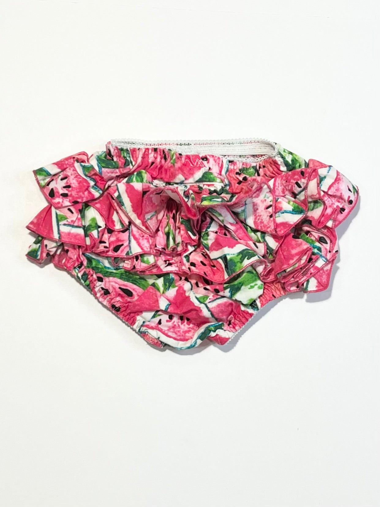 Watermelon ruffle nappy cover - Size 00
