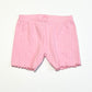 Pink ribbed bike pants - Size 00