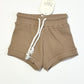 Brown ribbed shorts brand new - Size 00