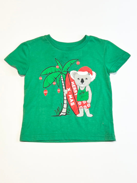 Christmas koala tee - Size 2