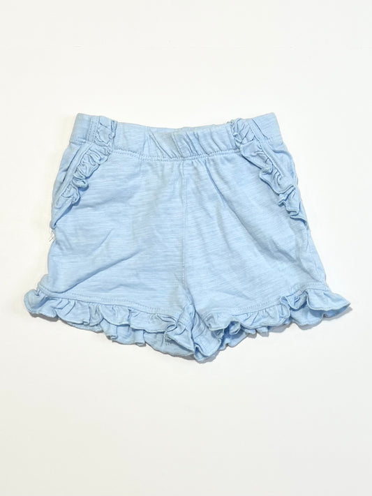 Ruffle jersey shorts - Size 00