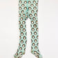 Green penguin tights - Size 2-3